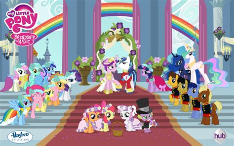 five little pony|mlp fim a canterlot wedding.